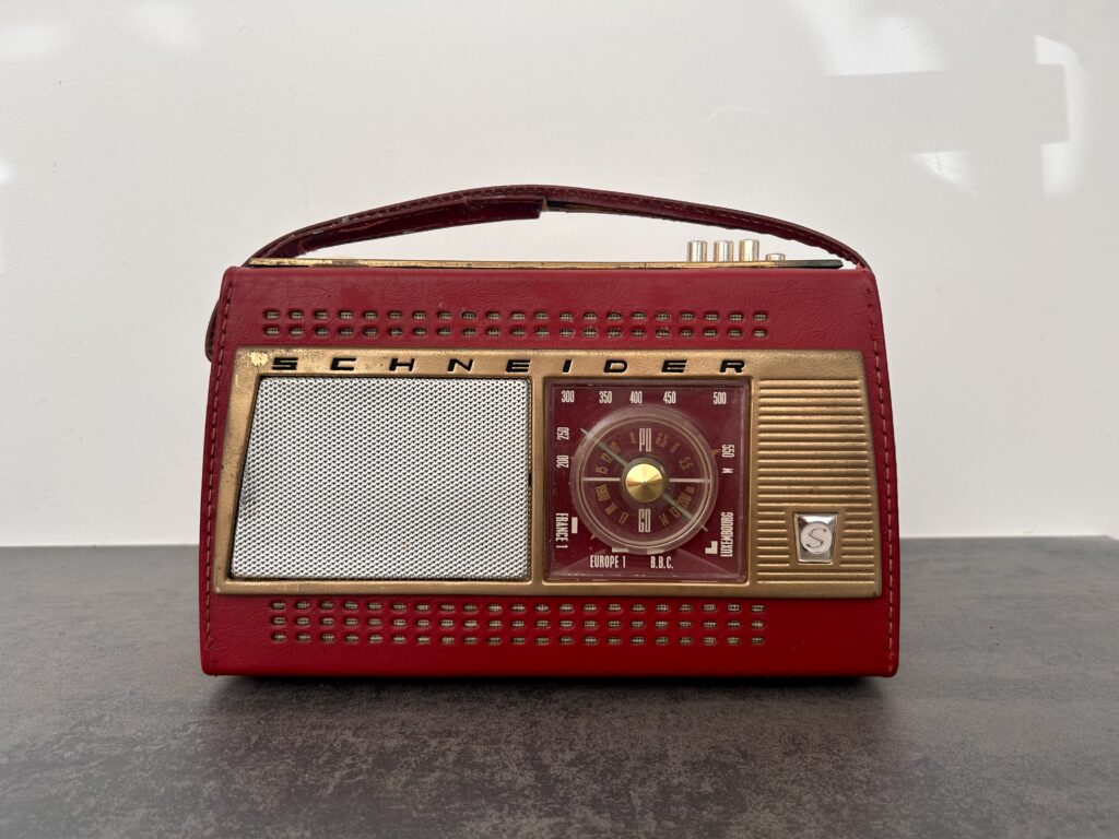 Poste transistor SHNEIDER Rouge
