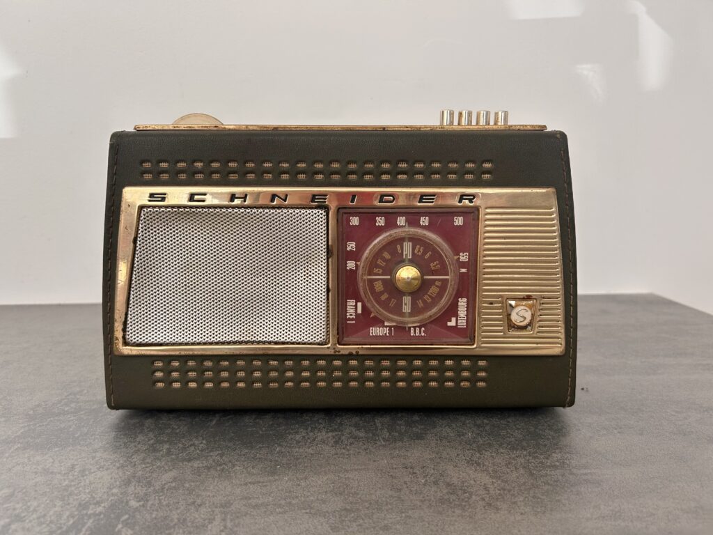 Poste transistor SCHNEIDER vert